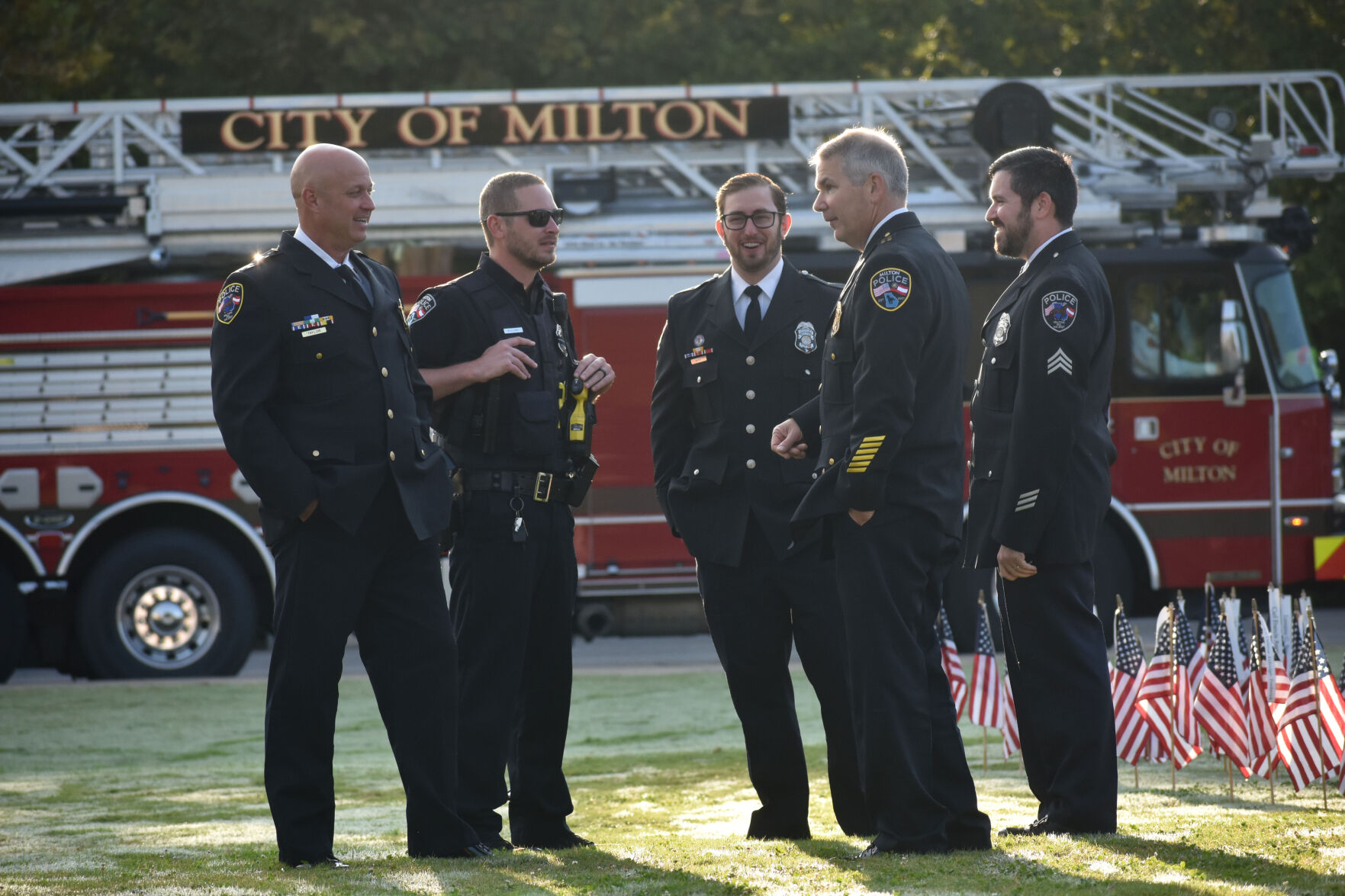 Milton High School 9/11 memorial 2021